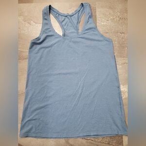 Lululemon Women's Blue Racerback Tank Top. Comfy, Stetchy. Size 10.